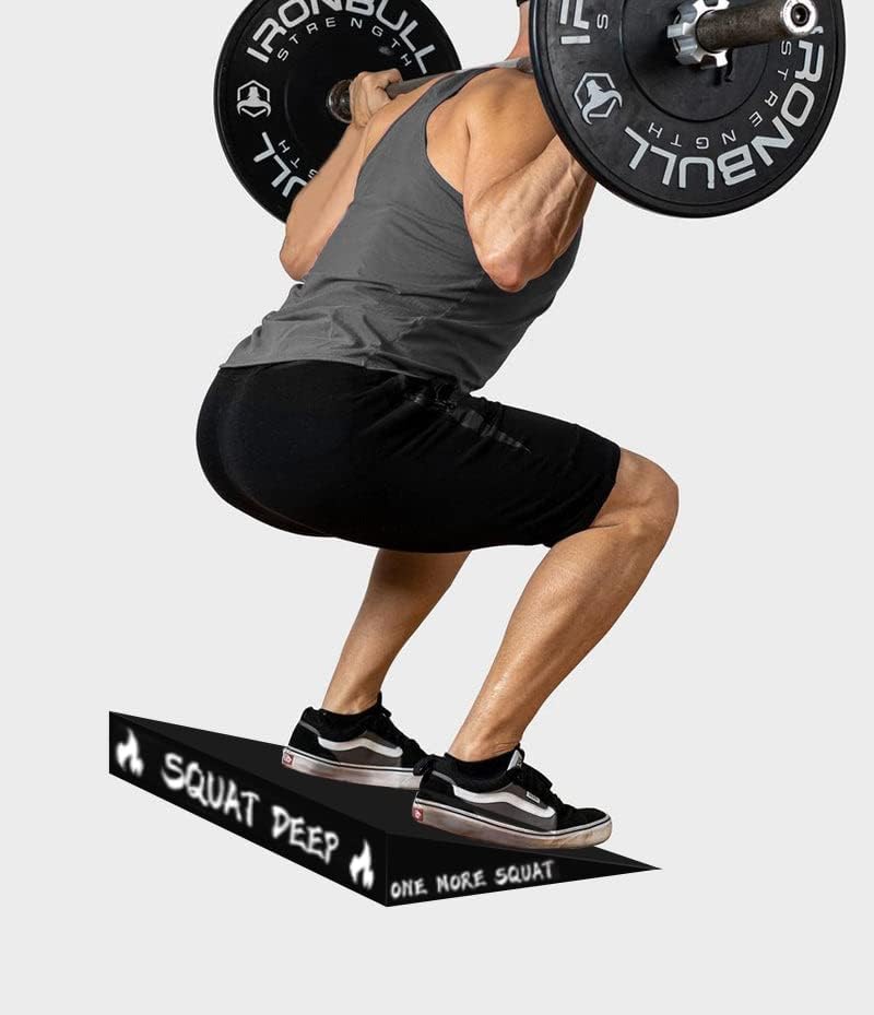 WINBOX Slant Board for Weightlifting and Calf Stretching - Non-Slip Heel Elevated Squat Wedge Block - Image 4